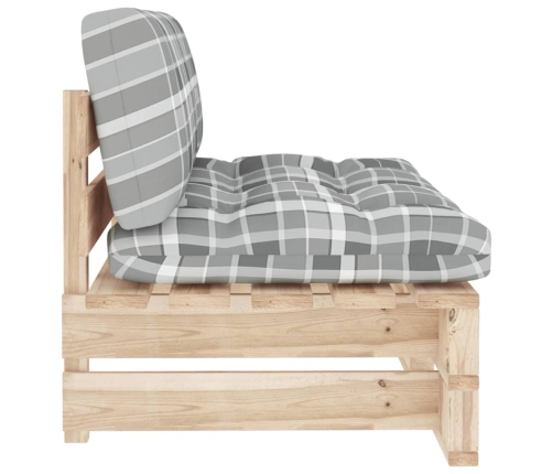 Vidējais Dārza Palešu Dīvāns, Impregnēts Priedes Koks Vidaxl