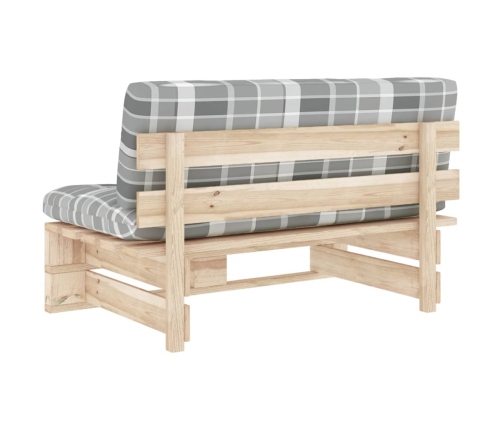 Vidējais Dārza Palešu Dīvāns, Impregnēts Priedes Koks Vidaxl