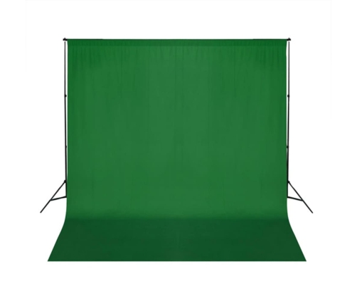 vidaXL fotostudijas komplekts – gaismas izkliedētāji, foni, reflektori