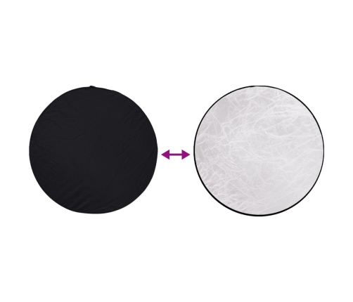 vidaXL fotostudijas komplekts – gaismas izkliedētāji, foni, reflektori