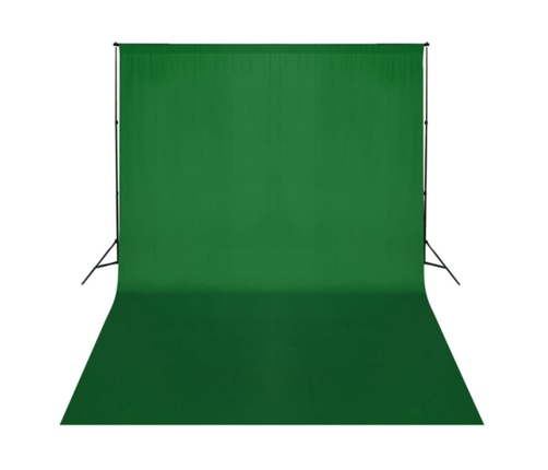 vidaXL fotostudijas komplekts – lampas, lietussargi, fons, reflektori