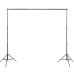 vidaXL fotostudijas komplekts – lampas, lietussargi, fons, reflektori