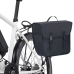vidaXL velosipēda soma bagāžniekam, ūdensdroša, 21 L, melna