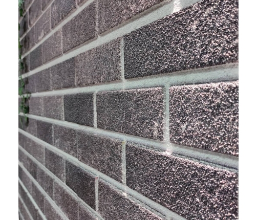 vidaXL 3D sienas paneļi, 11 gab., melnu un pelēku ķieģeļu dizains, EPS