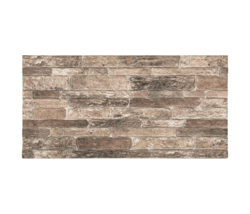 vidaXL 3D sienas paneļi, 10 gab., daudzkrāsainu ķieģeļu dizains, EPS