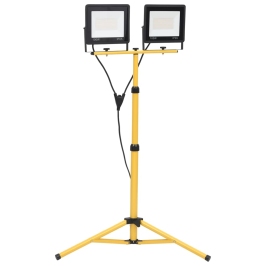 Led Prožektors Ar Statīvu, 2X100 W, Vēsi Balta Gaisma Vidaxl Led Prožektors Ar Statīvu, 2X100 W, Vēsi Balta Gaisma Vidaxl