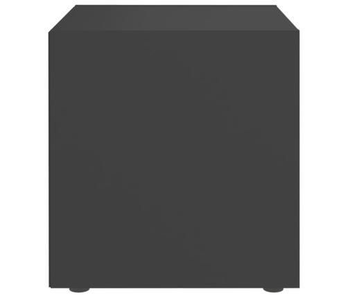 vidaXL TV plaukti, 2 gab., pelēki, 37x35x37 cm, inženierijas koks