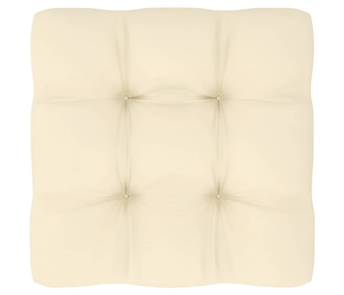 vidaXL vidējie dārza dīvāni ar matračiem, 2 gab., priedes masīvkoks