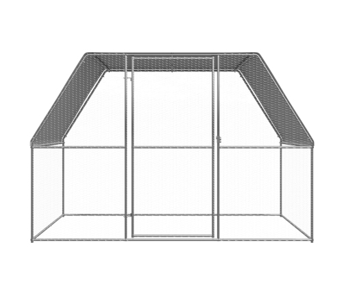 vidaXL vistu būris, 3x2x2 m, cinkots tērauds
