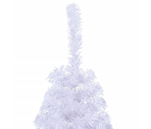 Mākslīgā Ziemassvētku Egle Ar Statīvu, Pusapaļa, 150 Cm, Pvc Vidaxl