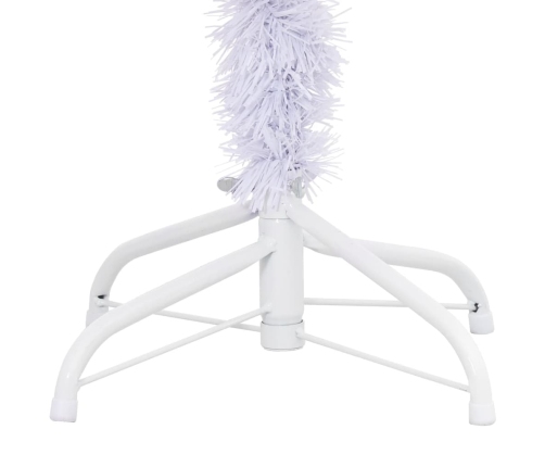 vidaXL mākslīgā Ziemassvētku egle ar statīvu, 120 cm, 230 zari