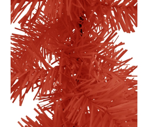 vidaXL Ziemassvētku vītne ar LED lampiņām, 5 m, sarkana