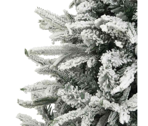 Mākslīgā Ziemassvētku Egle Ar Sniegu, Zaļa, 180 Cm, Pvc&Pe Vidaxl