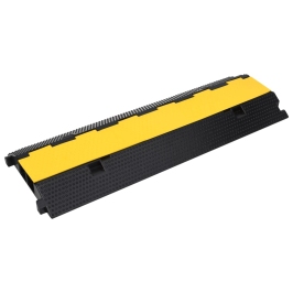 Kabeļu Aizsargs, Rampa, 2 Kanāli, 100 Cm, Gumija Vidaxl