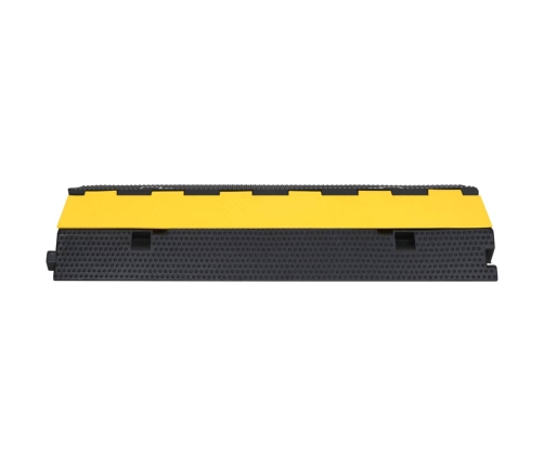 vidaXL kabeļu aizsargs, rampa, 2 kanāli, 100 cm, gumija