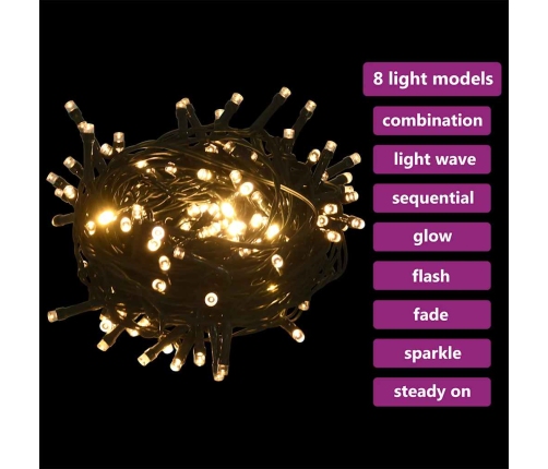 Ziemassvētku Bumbu Komplekts, 120 Gb., 300 Led, Zelta, Bronzas Vidaxl