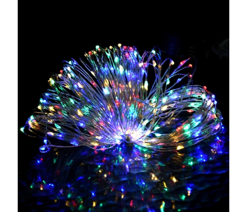 vidaXL LED lampiņu virtene ar 300 LED, daudzkrāsaina, 30 m