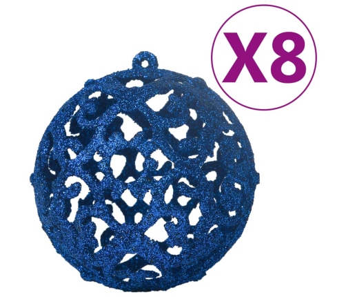 Ziemassvētku Bumbas, 100 Gab., Zilas Vidaxl