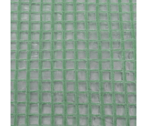 vidaXL siltumnīcas rezerves pārsegs, 6,5025 m², 255x255x194 cm, zaļš