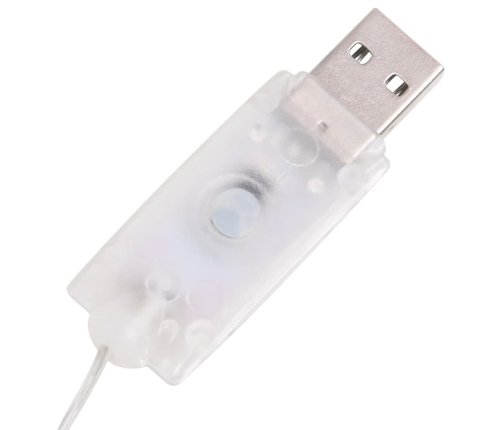 vidaXL dekoratīva Ziemassvētku sniegavīra figūra ar LED, audums, 90 cm