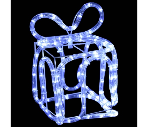 vidaXL Ziemassvētku dekorācija, dāvanu kastes ar 180 LED lampiņām