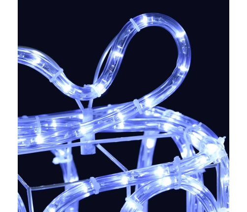 vidaXL Ziemassvētku dekorācija, dāvanu kastes ar 180 LED lampiņām