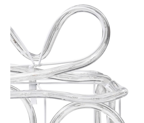 vidaXL Ziemassvētku dekorācija, dāvanu kastes ar 180 LED lampiņām