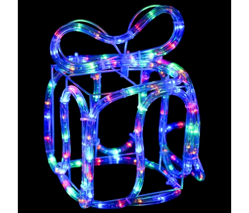 vidaXL Ziemassvētku dekorācija, dāvanu kastes ar 180 LED lampiņām