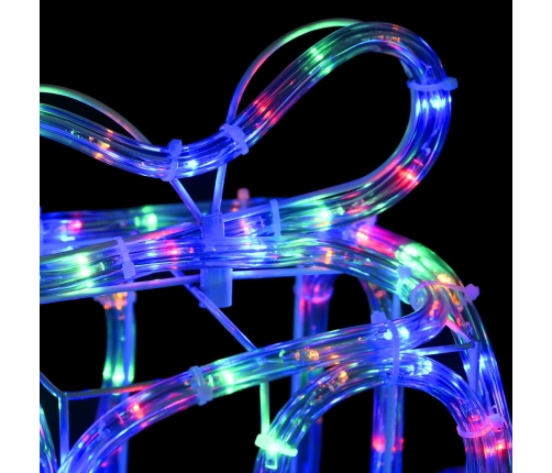 vidaXL Ziemassvētku dekorācija, dāvanu kastes ar 180 LED lampiņām