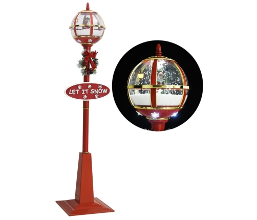 vidaXL Ziemassvētku ielas lampa ar salavecīti, 175 cm, LED