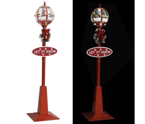 vidaXL Ziemassvētku ielas lampa ar salavecīti, 175 cm, LED