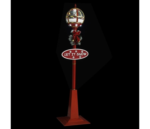 vidaXL Ziemassvētku ielas lampa ar salavecīti, 175 cm, LED