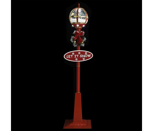 vidaXL Ziemassvētku ielas lampa ar salavecīti, 175 cm, LED