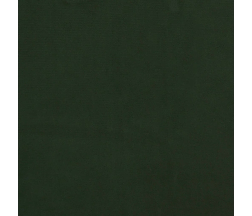 vidaXL atpūtas krēsls ar kāju balstu, tumši zaļš samts