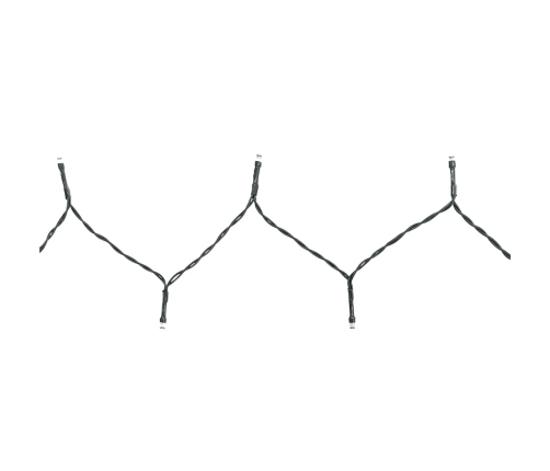 vidaXL Ziemassvētku lampiņas, 180 LED, 180 cm, vēsi baltas