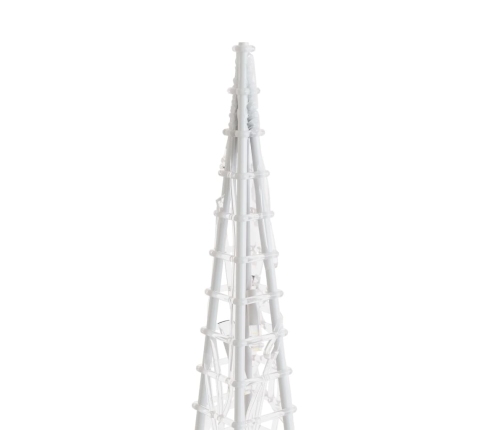 vidaXL dekoratīvi LED lampiņu rotājumi, akrils, 60/90/120 cm, krāsaini