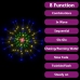 Ziemassvētku Led Lampiņas, 4 Gb., Daudzkrāsainas, 20Cm, 560 Led Vidaxl