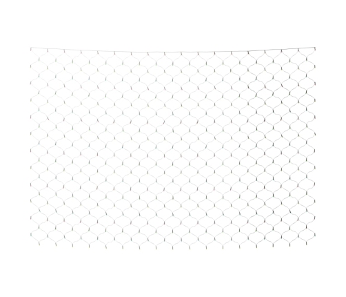 vidaXL Ziemassvētku lampiņu tīkls, 3x2 m, 204 krāsainas LED