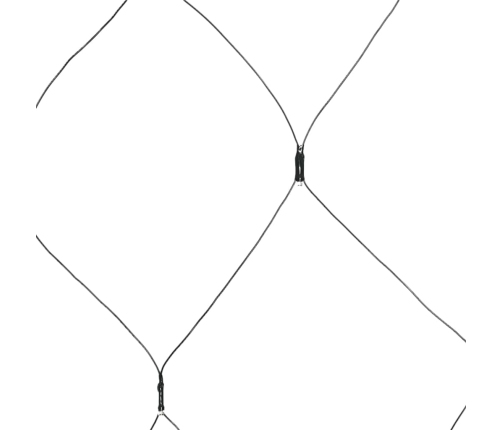 vidaXL Ziemassvētku lampiņu tīkls, 3x2 m, 204 krāsainas LED