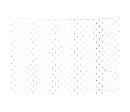 vidaXL Ziemassvētku lampiņu tīkls, 3x3 m, 306 vēsi baltas LED