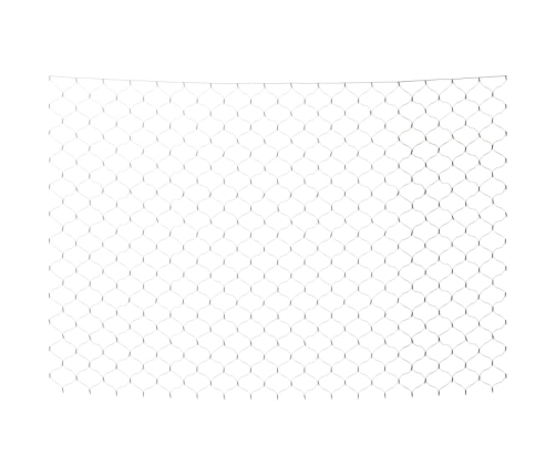 vidaXL Ziemassvētku lampiņu tīkls, 3x3 m, 306 vēsi baltas LED