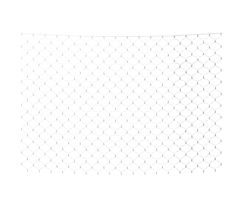 vidaXL Ziemassvētku lampiņu tīkls, 3x3 m, 306 gaiši zilas LED