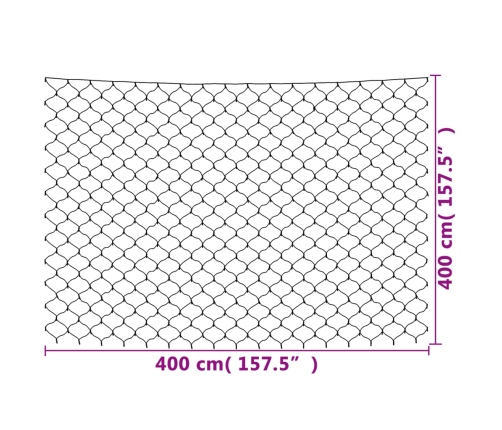 vidaXL Ziemassvētku lampiņu tīkls, 4x4 m, 544 krāsainas LED