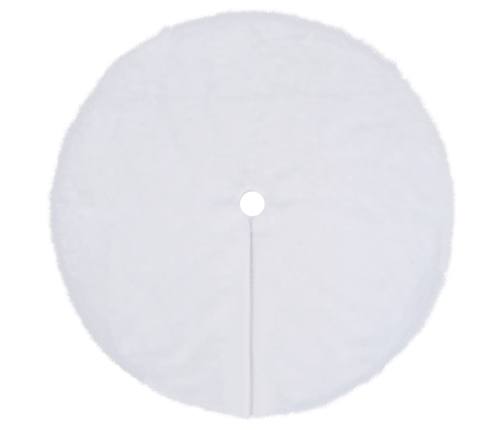 vidaXL Ziemassvētku egles pamatnes pārklājs, 150 cm, mākslīgā kažokāda