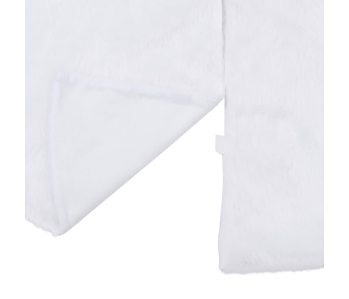 vidaXL Ziemassvētku egles pamatnes pārklājs, 150 cm, mākslīgā kažokāda