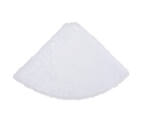 vidaXL Ziemassvētku egles pamatnes pārklājs, 150 cm, mākslīgā kažokāda