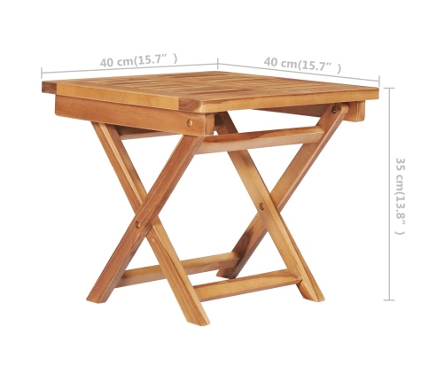 vidaXL sauļošanās zviļņi, 2 gab., ar galdiņu un matračiem, tīkkoks