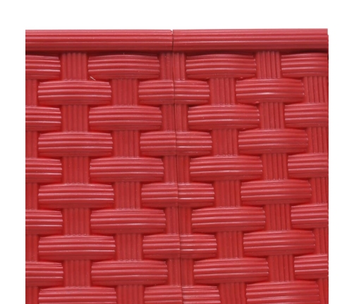 vidaXL Ziemassvētku egles pamatnes pārsegs, sarkans, Ø65x19,5 cm