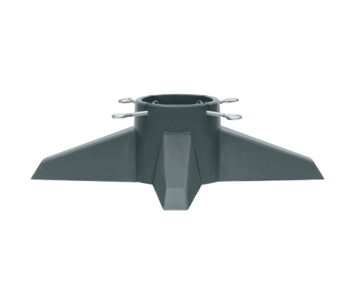 vidaXL Ziemassvētku egles statīvs, zaļš, 55,5x55,5x15 cm