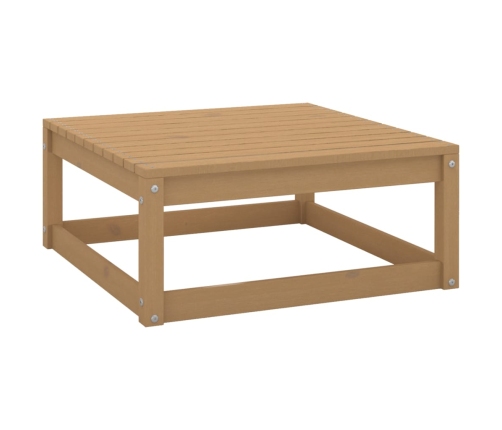 vidaXL 13-daļīgs dārza atpūtas mēbeļu komplekts, brūns priedes koks